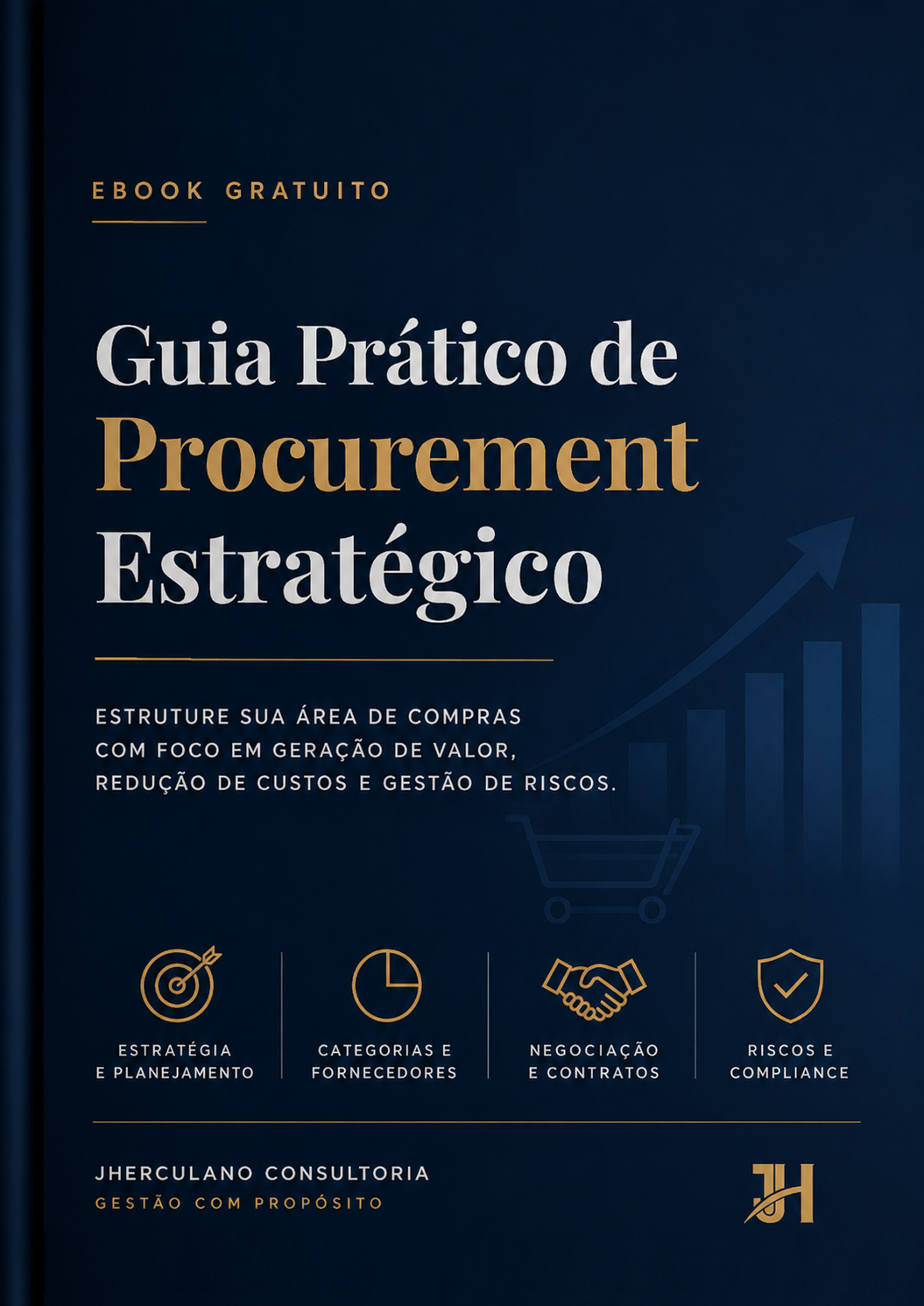 Capa do eBook Guia Prático de Procurement Estratégico