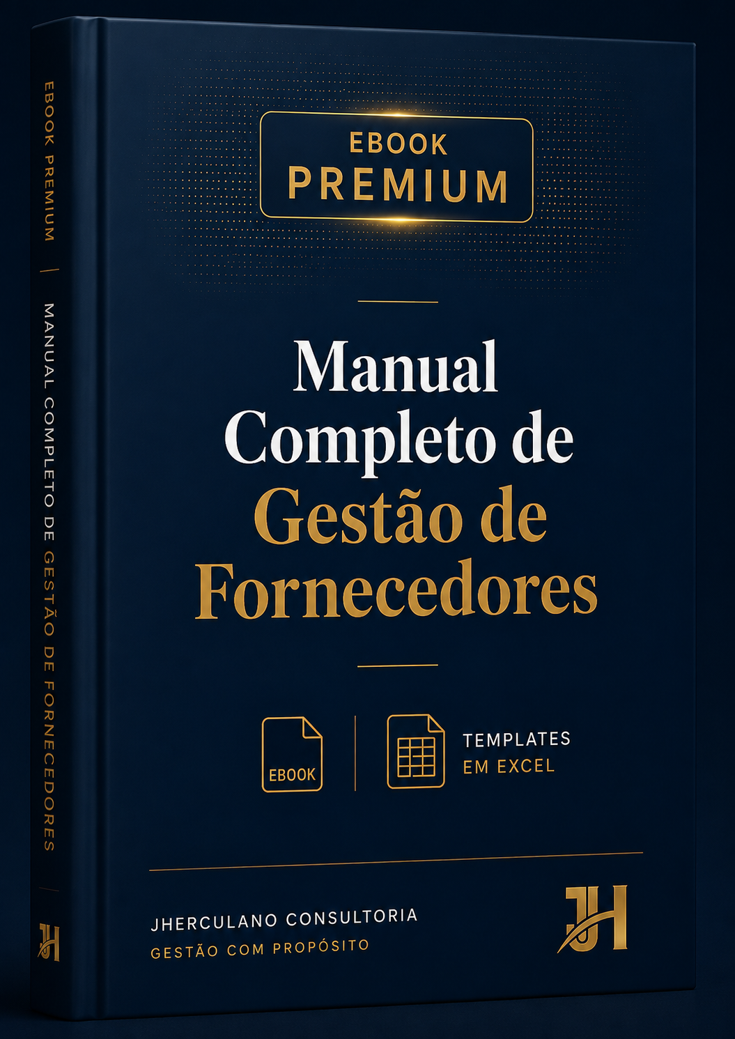Capa do eBook Manual Completo de Gestão de Fornecedores
